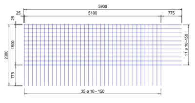 BEC524A : 10*150*150 mm. (5.90x2.30 meter)