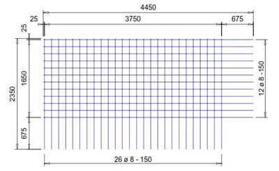 BEC335A : 8*150*150 mm. (4.45x2.35 meter)