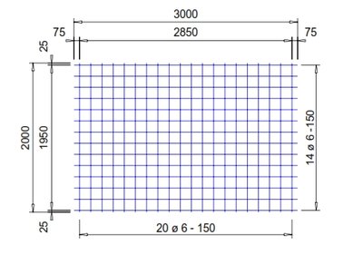 PS188A : 6*150*150 mm. (2x3 meter)