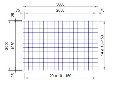 PS524V : 10*150*150 mm. thermisch verzinkt
